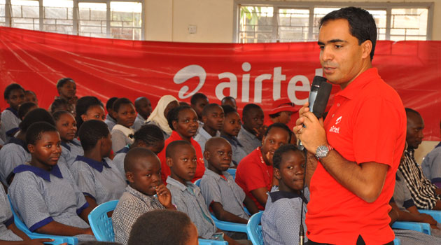 Airtel Kenya CEO Adil El Youssefi noted that with over a hundred million of active users worldwide, Twitter is an information network that connects people everywhere/FILE