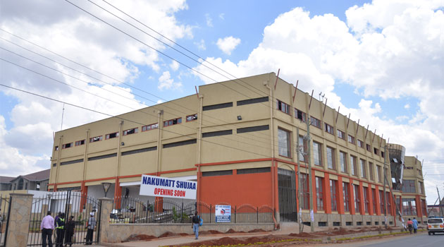 The opening of the Kshs 90Million Nakumatt Shujaa Supermarket, coincided with the 20th October Mashujaa Day national celebrations/file