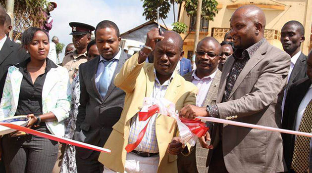 Kabogo who was accompanied by the area MP Moses Kuria said that the county was working to give better living standards to county residents/CFM BUSINESS