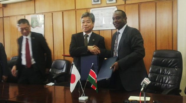 It was signed by Treasury Cabinet Secretary Henry Rotich and Japan’s Ambassador to Kenya, Tatsushi Terada/CFM BUSINESS