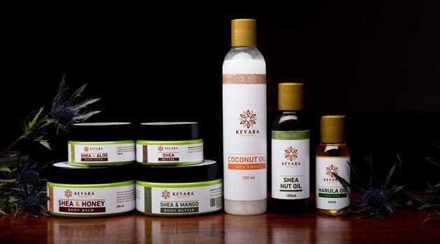 The new products, body butters, body balms and hair food, were introduced to the already expansive product portfolio by Keyara founder Terryanne Chebet/COURTESY