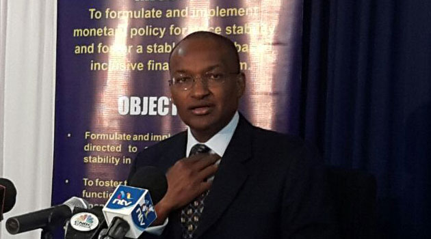 Njoroge was addressing members of the press following Monday’s Monetary Policy Committee meeting which saw a revision of the Kenya Banks Reference Rates (KBRR) to 8.90 percent from 9.87 percent/FILE