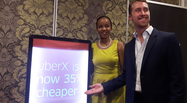 Uber has reduced charges per kilometre from Sh60 to Sh35 while the charges per minute have been reduced by 25 percent to Sh3 from previous Sh4/MARGARET WAHITO