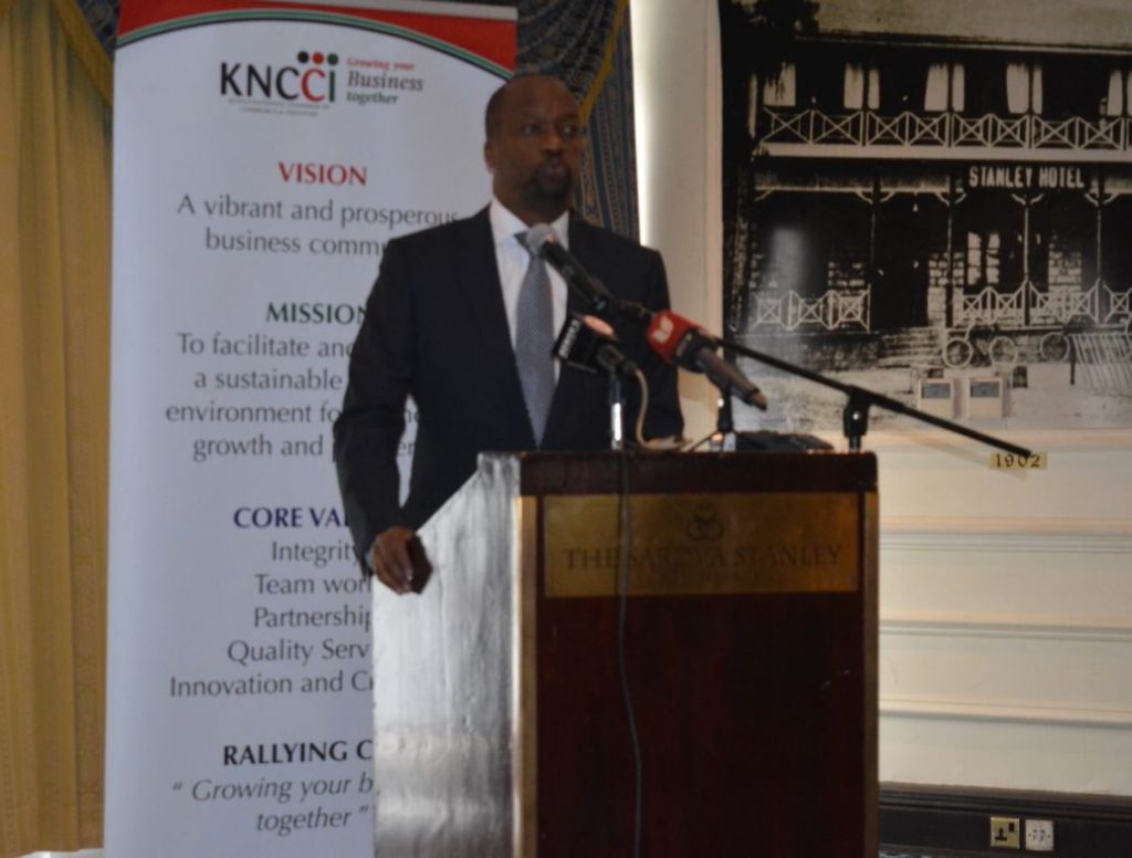 KNCCI Chairman, Kipruto Kittony 