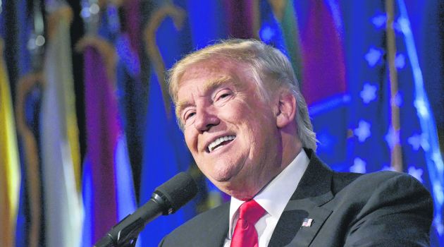 Trump has previously said his daughter Ivanka and sons Eric and Donald Jr. could take day-to-day charge of his businesses/AFP