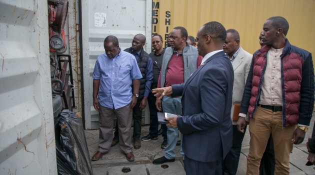 Image result for The Government will vet and register all import and export cargo consolidators to root out tax evaders, President Uhuru Kenyatta has said.