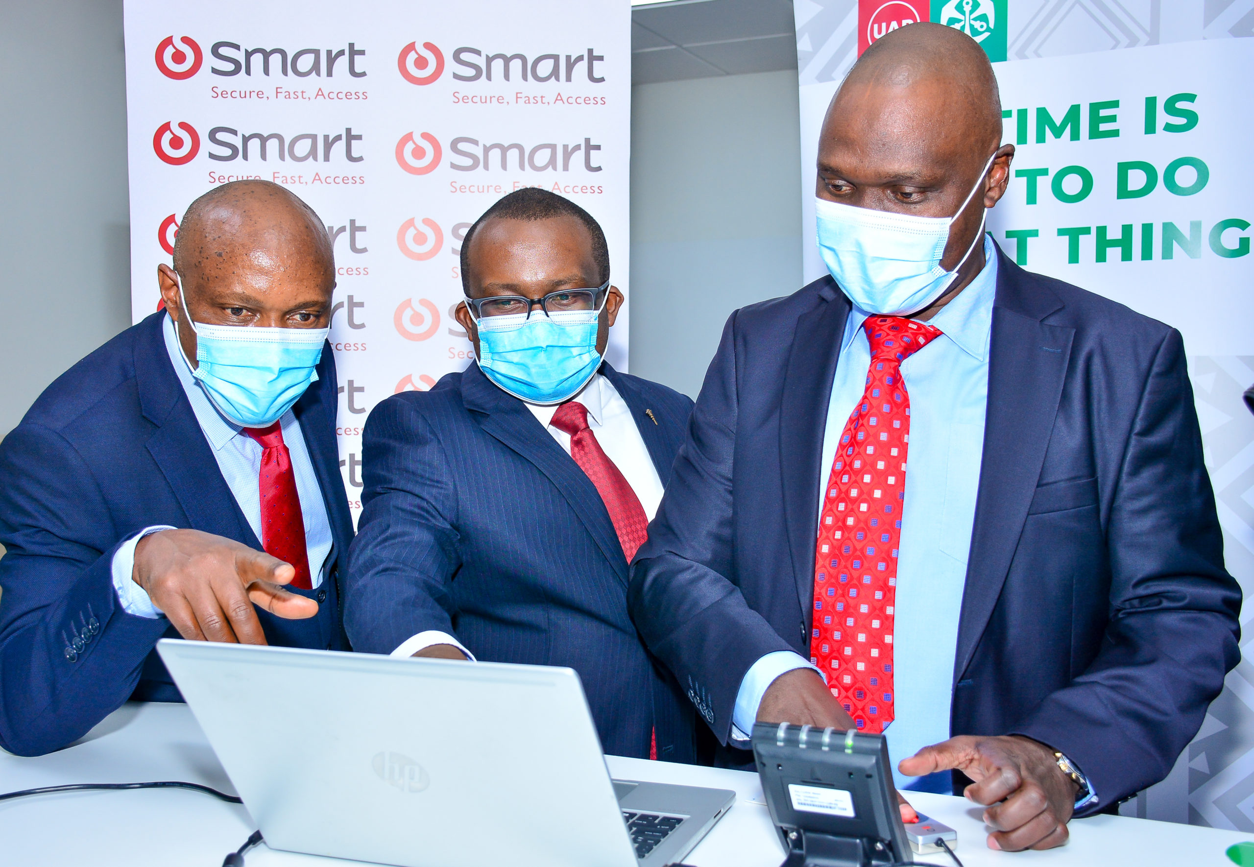 LR, David Kuria (MD UAP Old Mutual), Japheth Ogalo (GM Medical