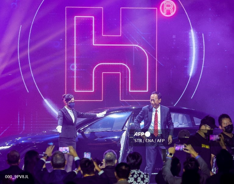 Apple supplier Foxconn unveils electric vehicles