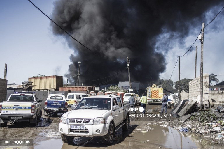 S.Africa shuts major fuel pipeline after fire, three killed