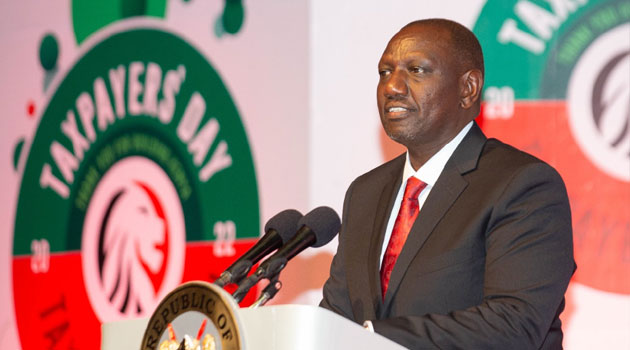 Ruto says govt agencies to withdraw tax suits against KRA