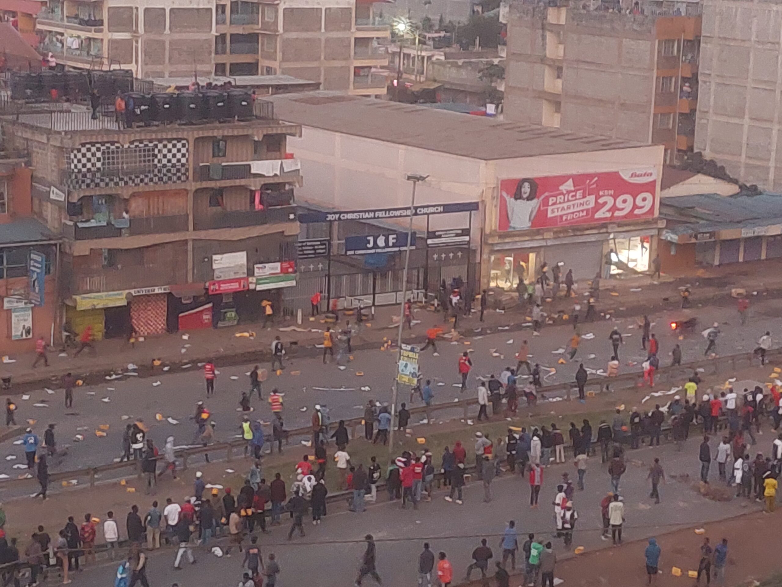 Bata Store looted in Pipeline as protests turn chaotic