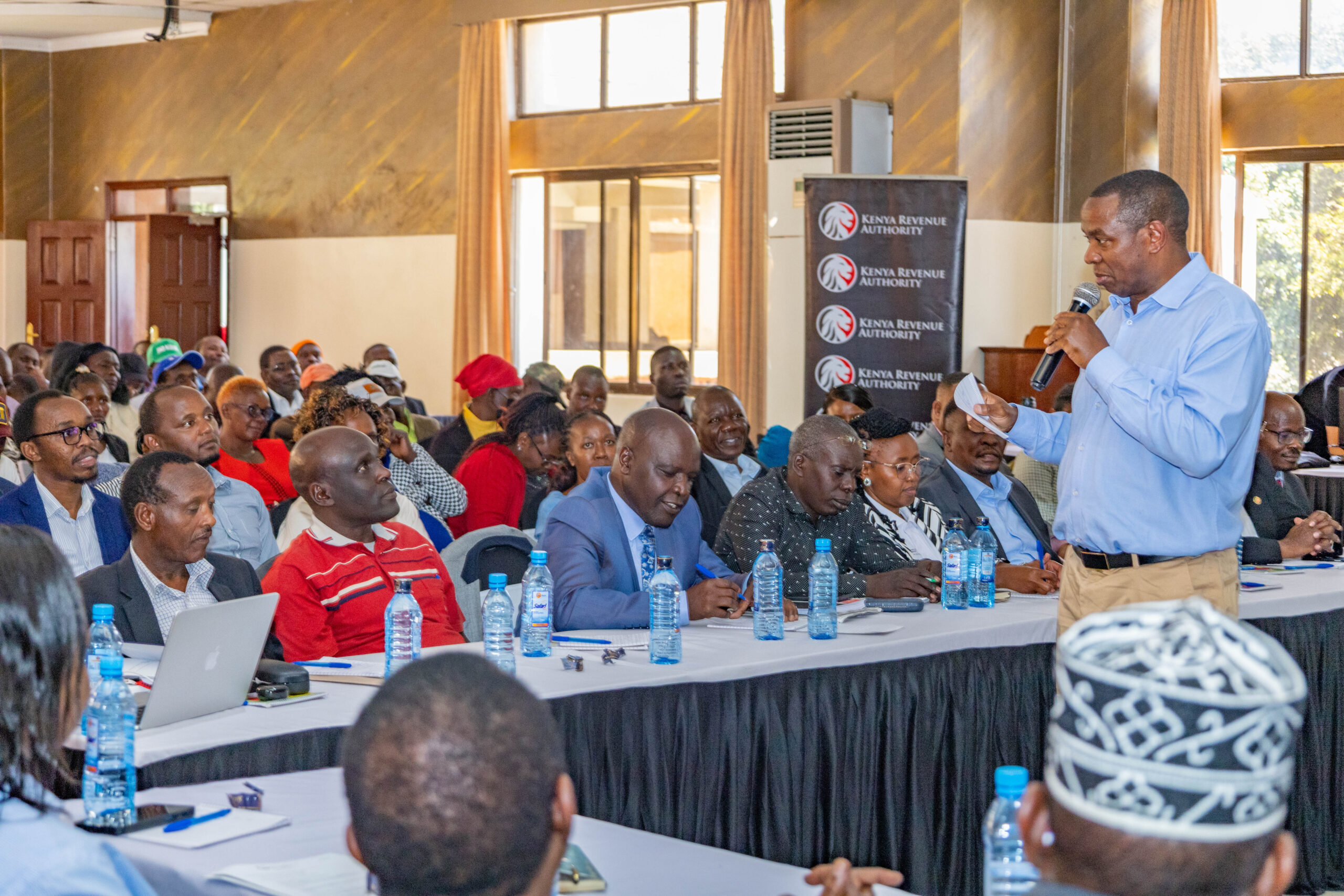 KRA engages with taxpayers at Nakuru Citizen Assembly