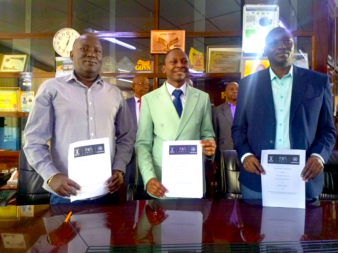 HACO Industries, Murang’a County and Progreen Innovations seal pact to advance circular waste management