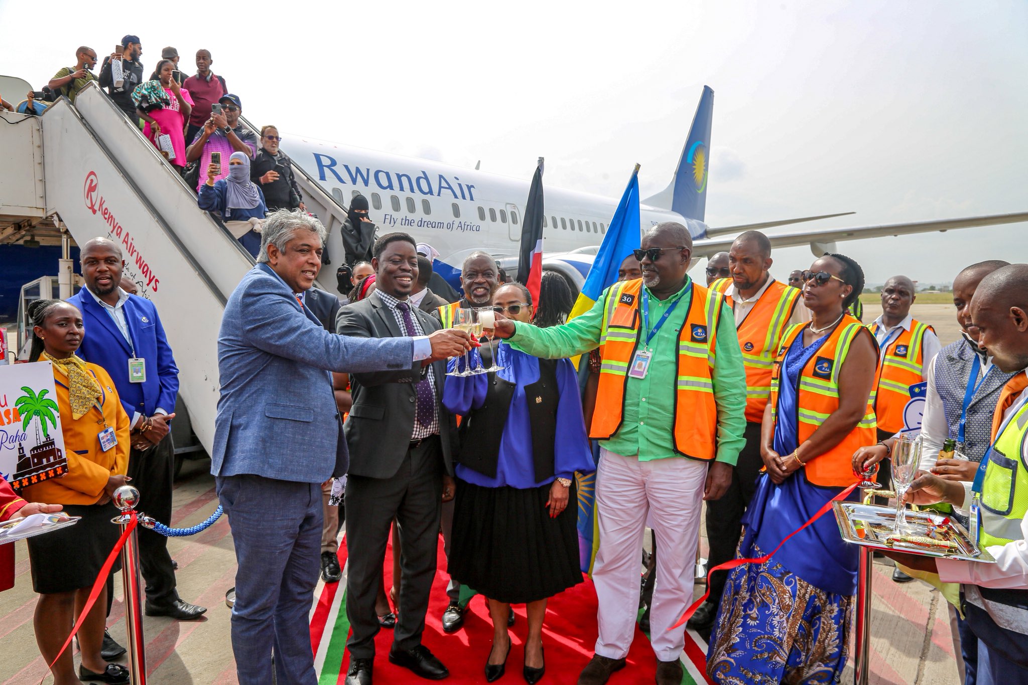 RwandaAir Resumes Mombasa Flights After Six-Year Hiatus