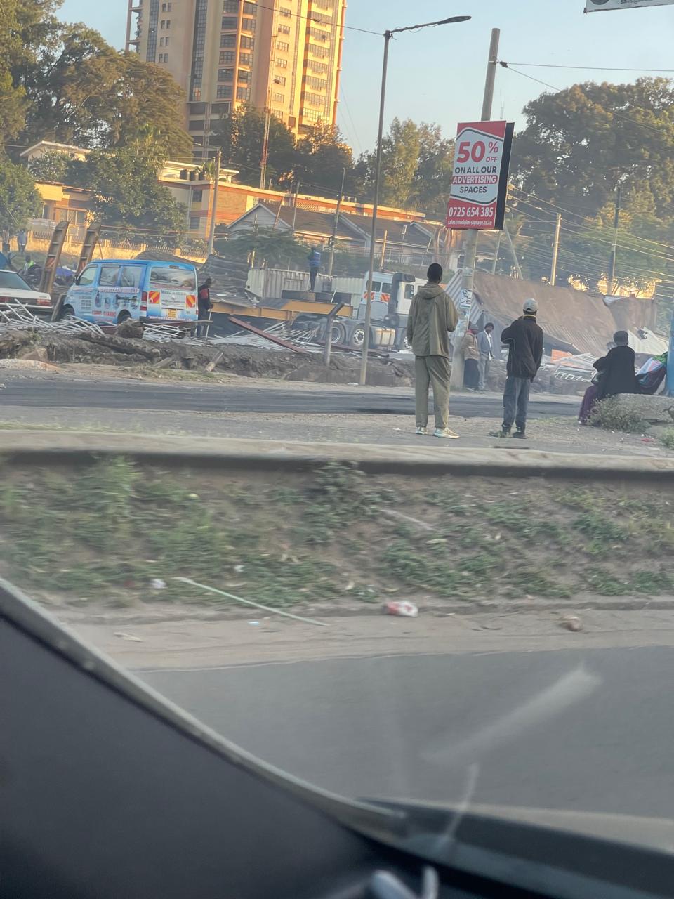 Businesses count losses after demolitions on Douglas Wakiiru Road