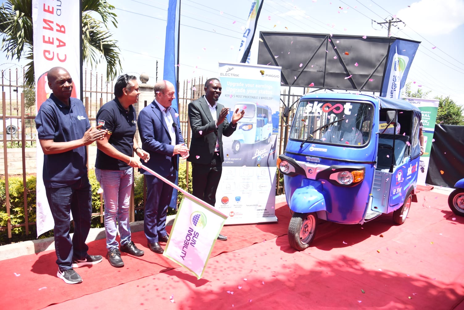 Skoot rolls out electric tuk-tuks in Nairobi
