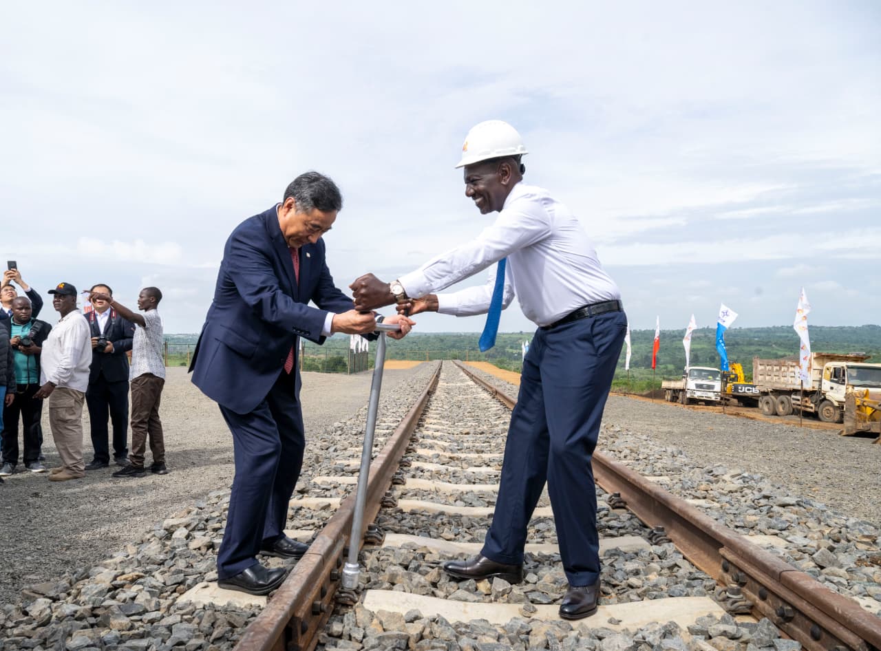 Ruto breaks ground on Sh549bn Naivasha–Malaba SGR extension