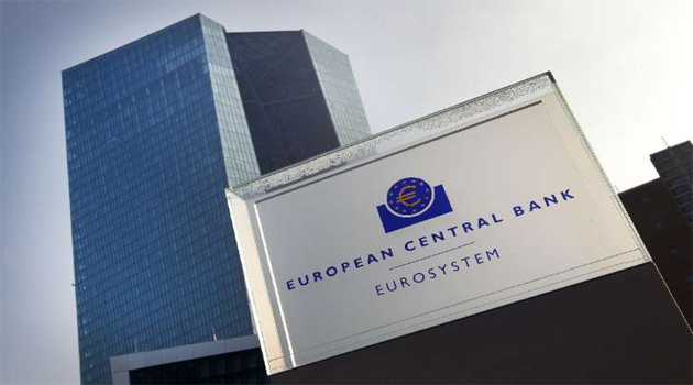 The ECB said it is cutting its central "refi" refinancing rate to zero percent from 0.05 percent previously/AFP