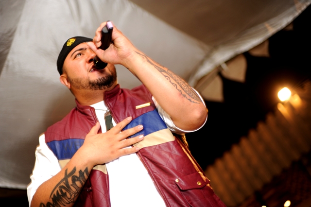 J Boog performing at Capital FM party in Nairobi, Kenya (photo credits: Susan Wong / Sept 27, 2011)