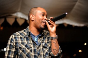 Anthony David performing at Capital FM party in Nairobi, Kenya (photo credits: Susan Wong, 2011)