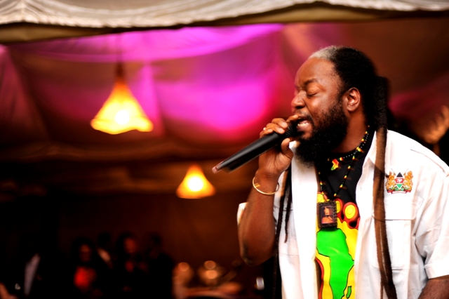 Peetah Morgan performing at Capital FM party in Nairobi, Kenya (photo credits: Susan Wong / Sept 27,2011)