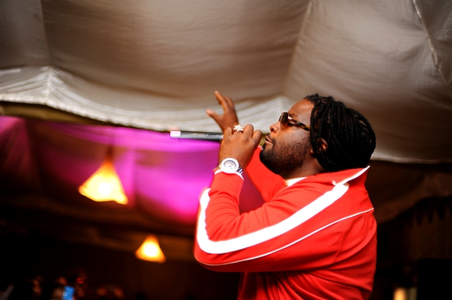 Gramps Morgan performing at Capital FM party in Nairobi, Kenya (photo credits: Susan Wong / Sept 27, 2011)