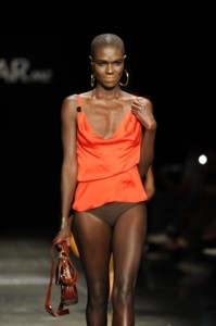 ajuma at Africa Fashion week in south africa photographed by Susan Wong 2011