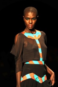 ajuma at Africa Fashion Week in South Africa photographed by Susan Wong 2011