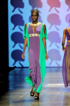 ajuma at Africa Fashion Week in South Africa photographed by Susan Wong 2011