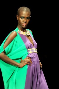 ajuma at Africa Fashion Week in South Africa photographed by Susan Wong 2011