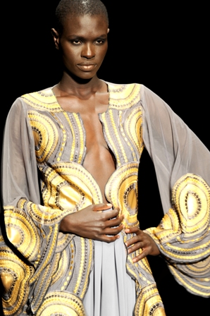 Ajuma at Africa Fashion Week in South Africa photographed by Susan Wong 2011