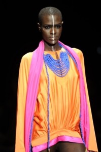 ajuma at Africa Fashion week in south africa photographed by Susan Wong 2011