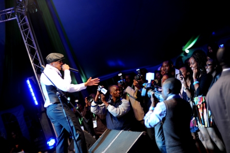 Donell Jones in concert in Nairobi Kenya photographed by Susan Wong Dec 2011