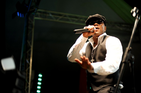 Donell Jones in concert in Nairobi Kenya photographed by Susan Wong Dec 2011