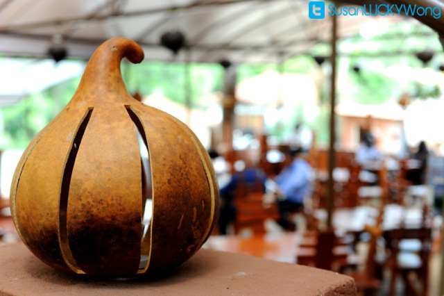 Amaica Restaurant seating - Nairobi Kenya photographed by Susan Wong 2012