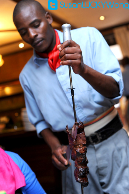 Fogo Gaucho Brazilian steak house in Nairobi, Kenya photographed by Susan Wong 2012