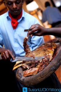 Fogo Gaucho Brazilian steak house in Nairobi, Kenya photographed by Susan Wong 2012