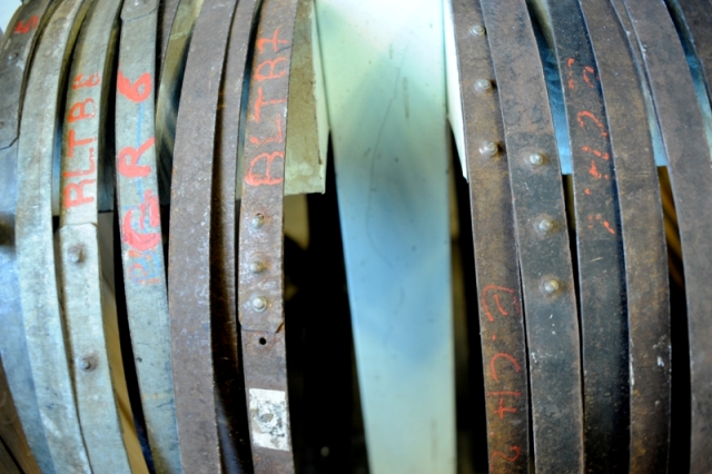 building oak casks for cognac at Hennessy photographed by Susan Wong March 2013 5