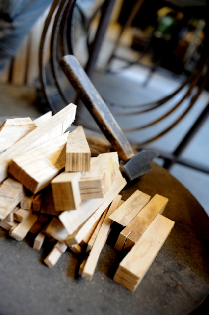 building oak casks for cognac at Hennessy photographed by Susan Wong March 2013 6