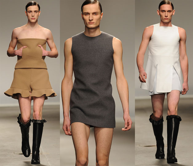 Man in dress deals