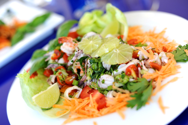 Eataly photographed by susan wong mombasa kenya seafood salad