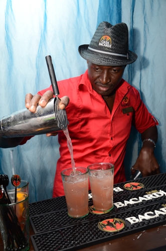 Mixologist Kingkline Ojal