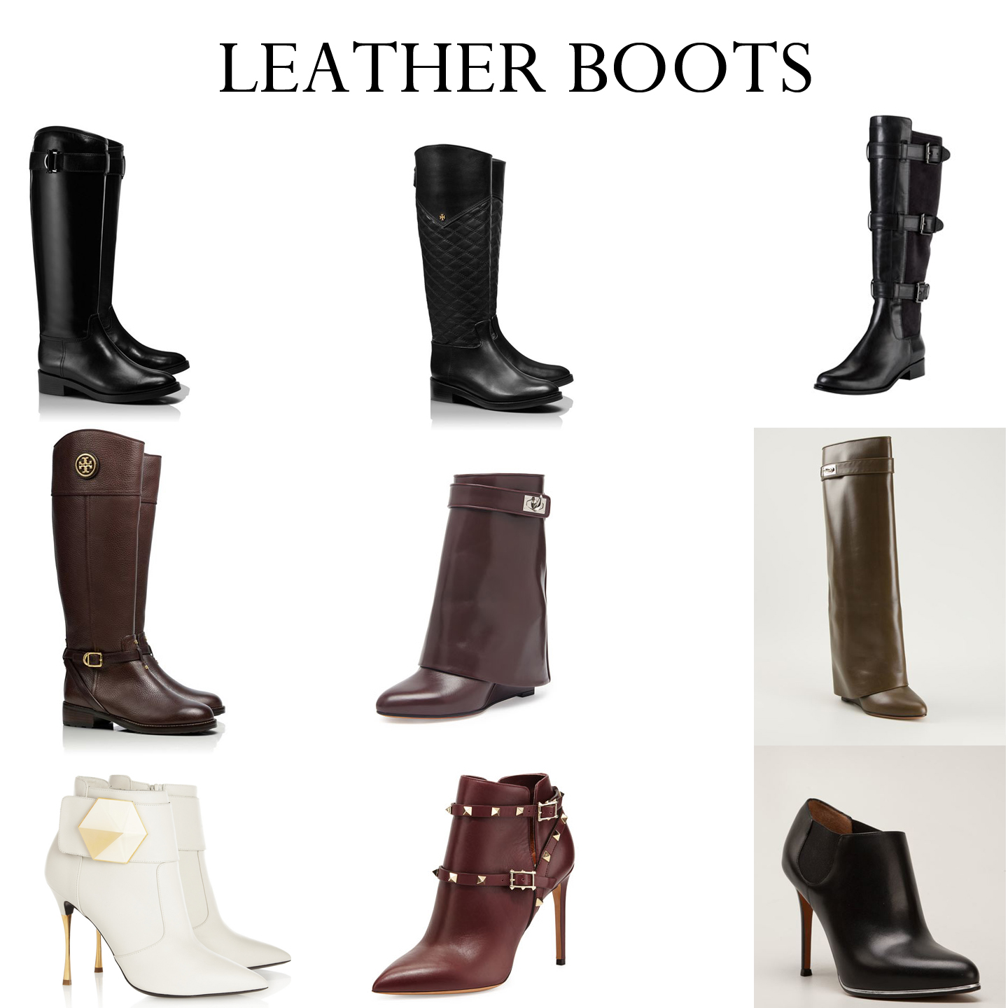 Leather Boots
