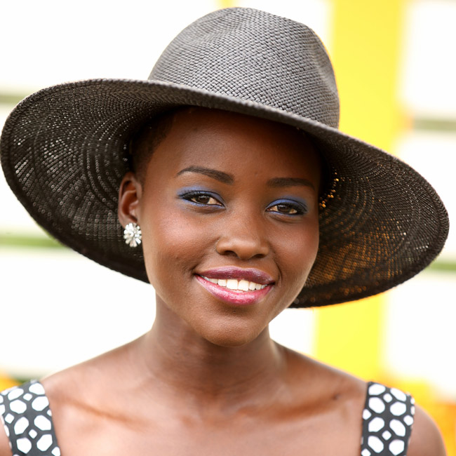 Kenyan and Mexican actress Lupita Nyong'o attends the seventh annual Veuve Clicquot Polo Classic in Liberty State Park on May 31, 2014 in Jersey City
