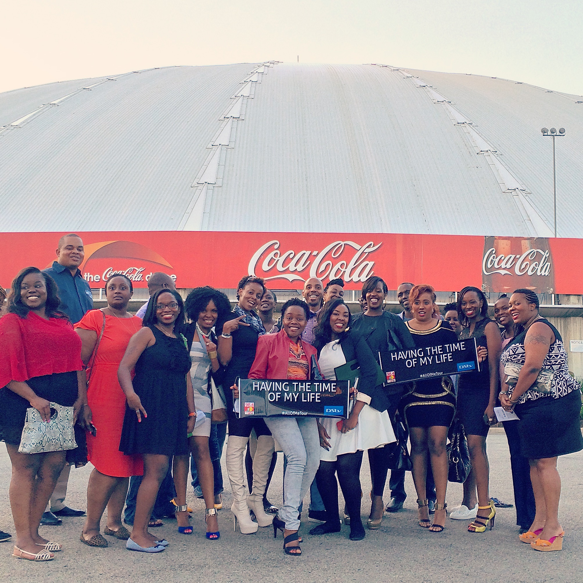 Coca Cola Dome for the John Legend concert