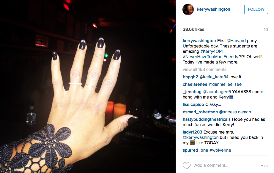 Kerry Washington nail polish 2