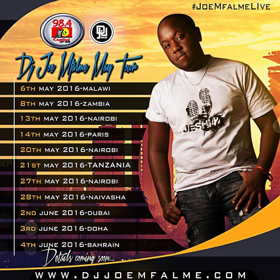 joe mfalme tour dates