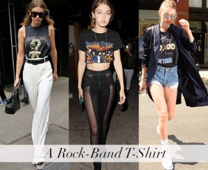 Style Inspiration - Gigi Hadid - Rock 