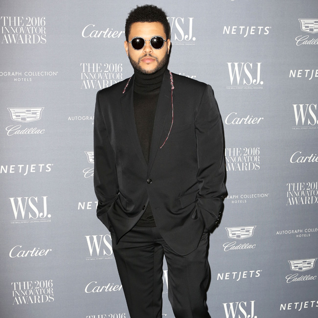 WSJ. Magazine 2016 Innovator Awards in NYC Pictured: The Weeknd Ref: SPL1387115  031116   Picture by:  Splash News Splash News and Pictures Los Angeles:	310-821-2666 New York:	212-619-2666 London:	870-934-2666 photodesk@splashnews.com 