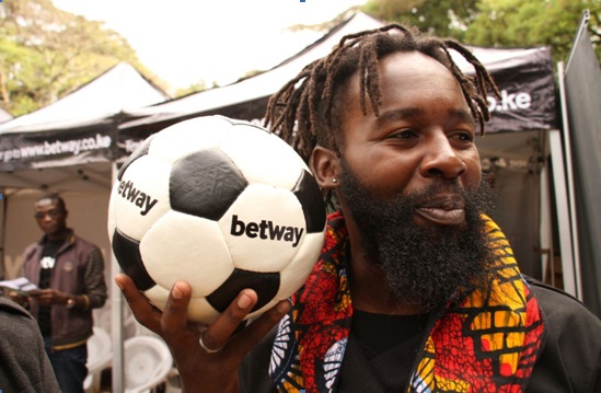 PHOTO: Photographer Mutua Matheka attending inaugural Beard Festival in Nairobi, Kenya